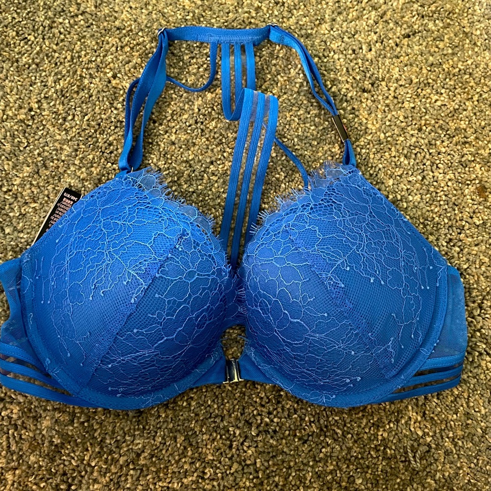 Blue Victoria’s Secret 34B bra